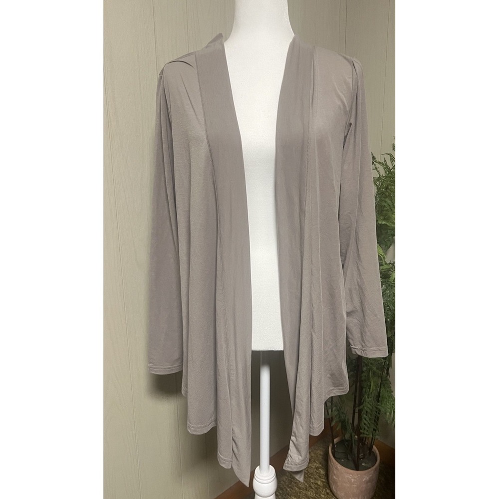 Eddie‎ Bauer Women's Large Grey Light Weight Cardigan (Great Condition)